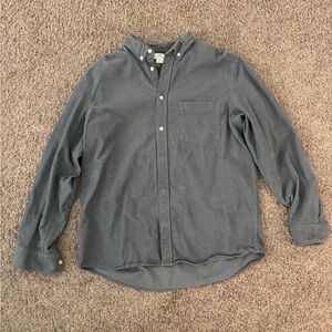 H&M Men's Button-Down Shirt in Light blue